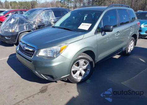 2015 Subaru Forester 2.5I из США, поврежденный, VIN JF2SJABC0FH466607